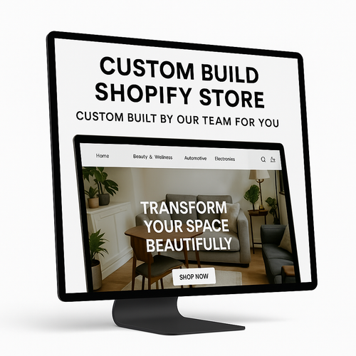 Custom-Built Dropshipping store